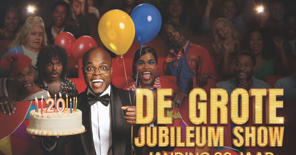 DE GROTE JUBILEUMSHOW – Jandino 20 jaar — Jandino