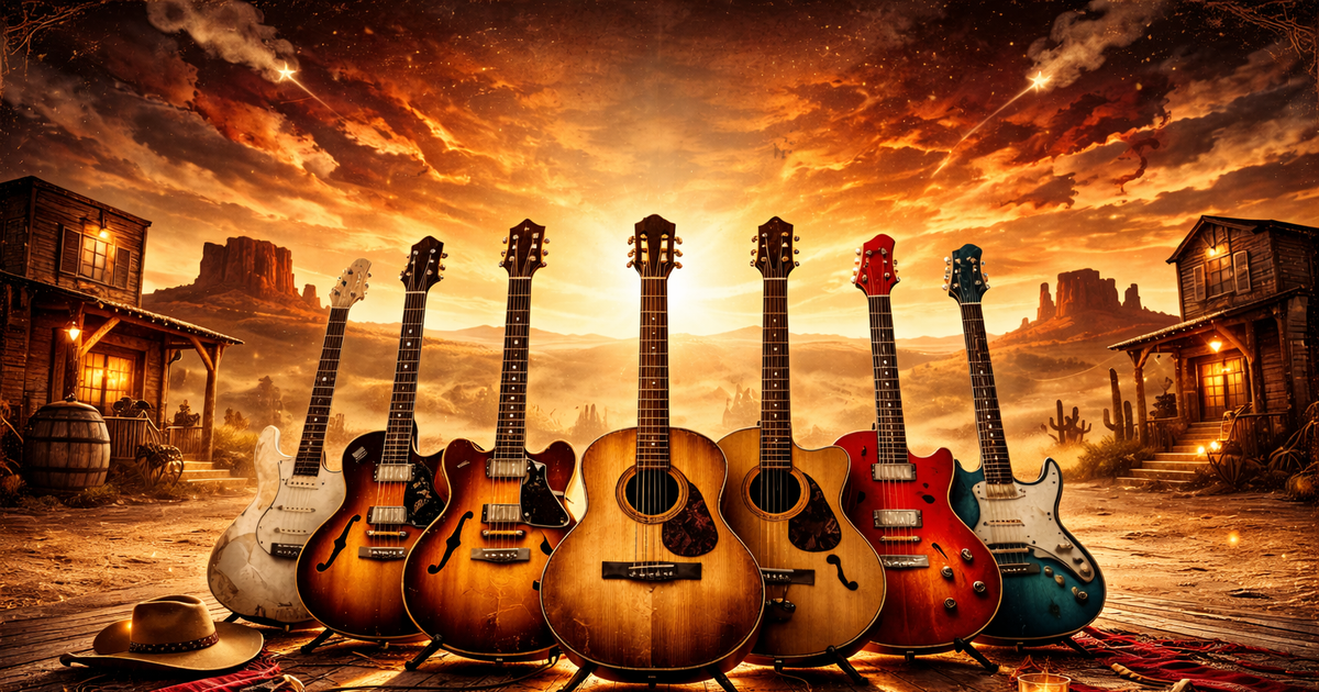 The Magnificent Seven — Five Great Guitars, Eric Vaarzon Morel & Mart Hillen